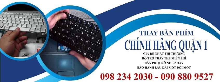 thay bàn phím laptop tại quận 1