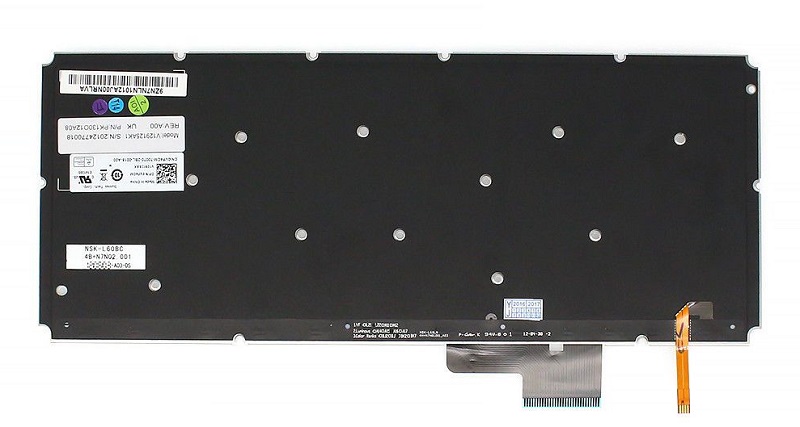 Bàn Phím Laptop Dell XPS 14 L421x 15 L521x (Màu Đen)