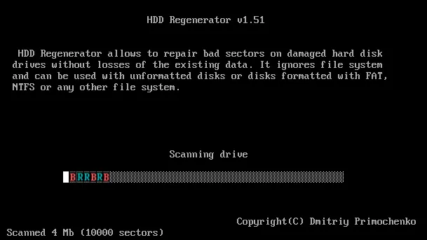 sửa ổ cứng bị bad sector