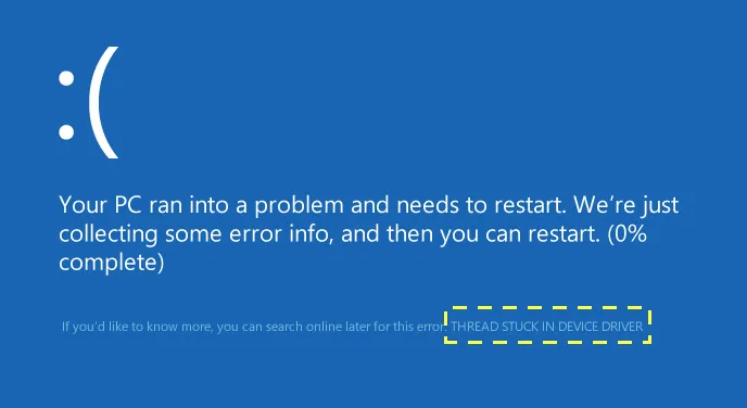 lỗi màn hình xanh chết chóc