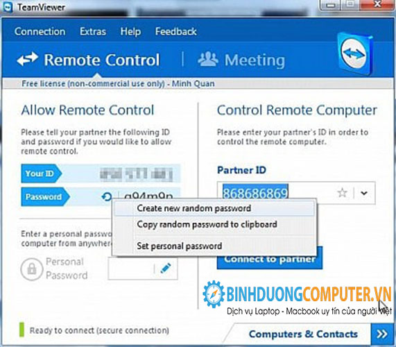 chống theo dõi máy tính qua teamviewer