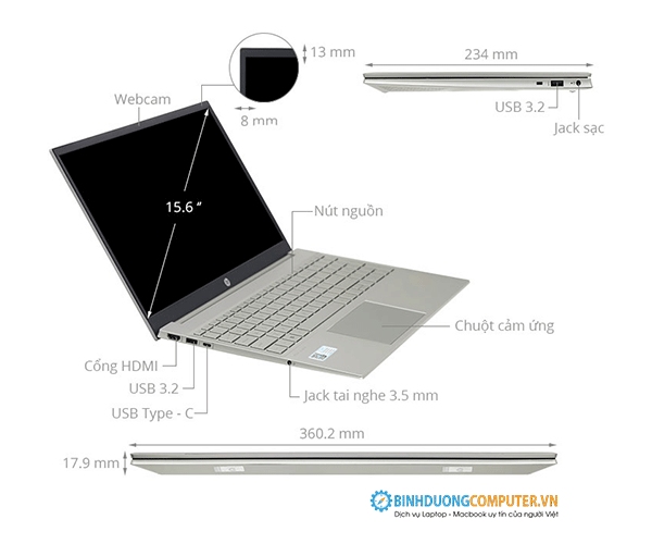 Laptop HP Pavilion 15 eg2082TU i5 1240P