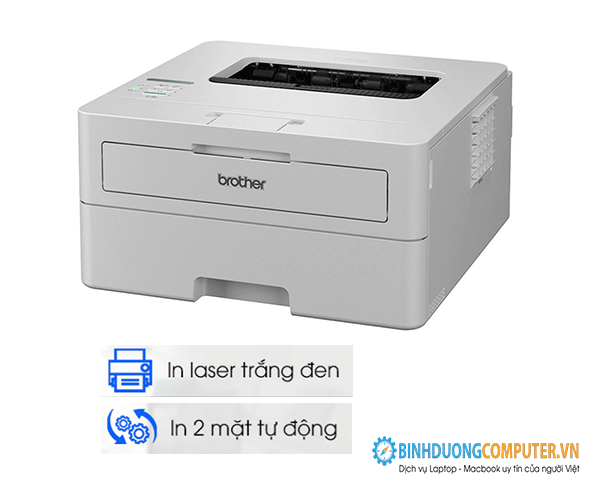 Máy in laser trắng đen đảo mặt Brother HL-B2100D