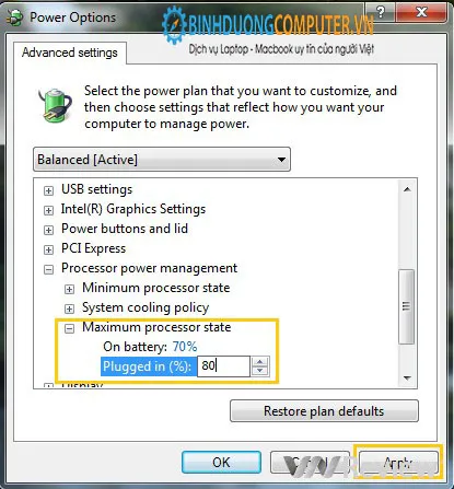 Giải nhiệt laptop mùa hè oi ả