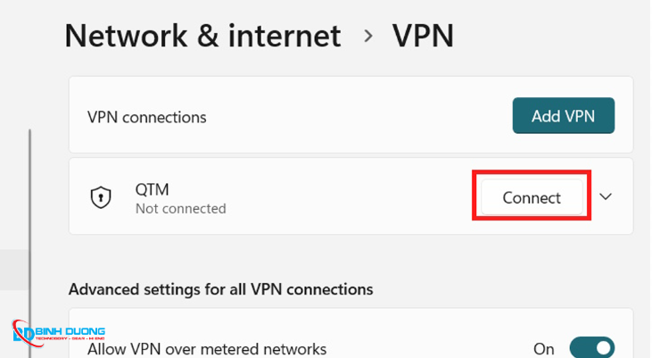 Cách kết nối VPN