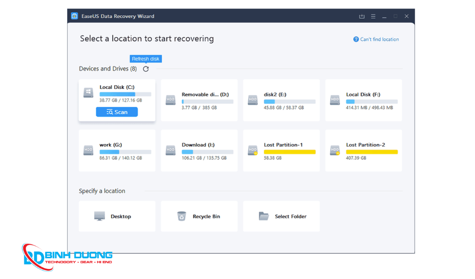 EaseUS Data Recovery Wizard