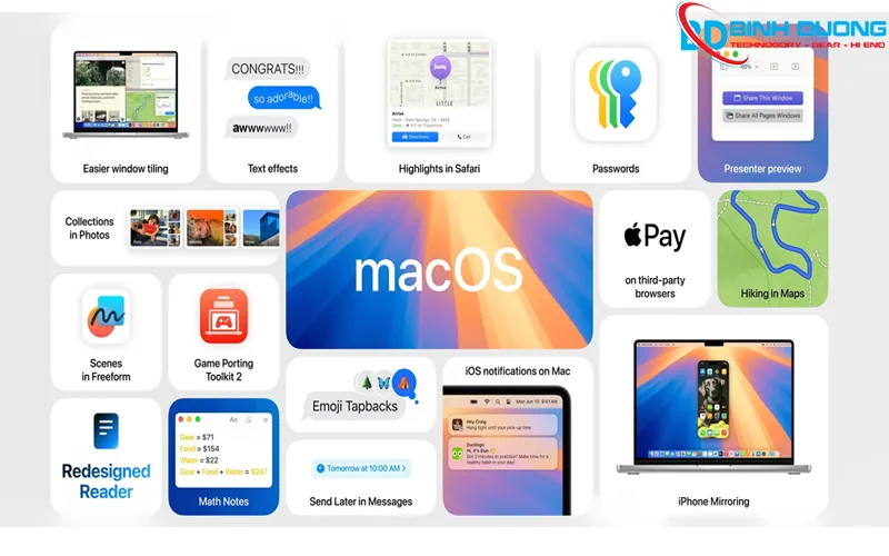 Apple giới thiệu hệ điều hành macOS 15 Sequoia sắp phát hành