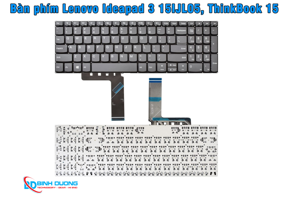 Bàn phím Lenovo IdeaPad 3 15 và ThinkBook 15