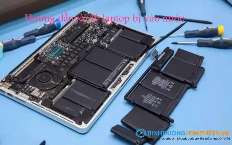 Cách khắc phục nhanh Laptop bị vào nước