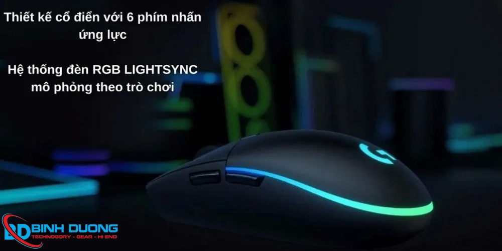 Chuột Gaming Logitech G102 LightSync