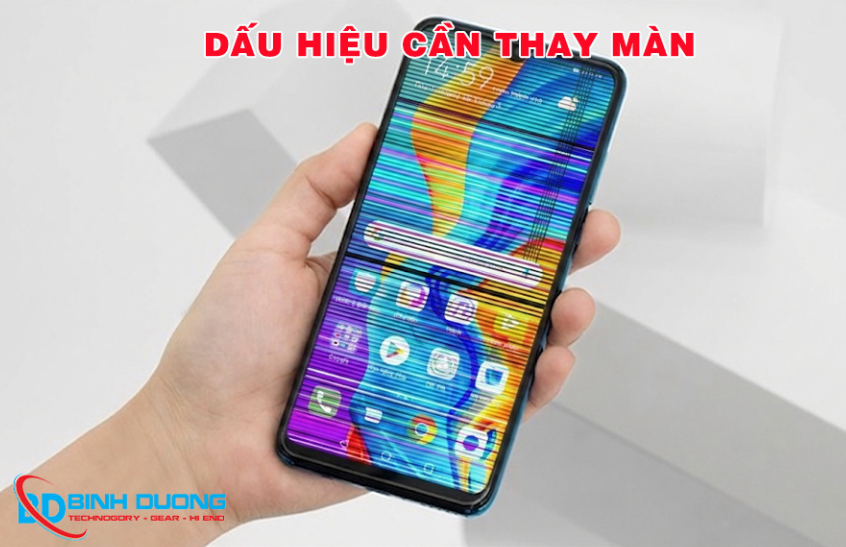 Dấu hiệu cần thay màn mới cho Huawei P30 Lite