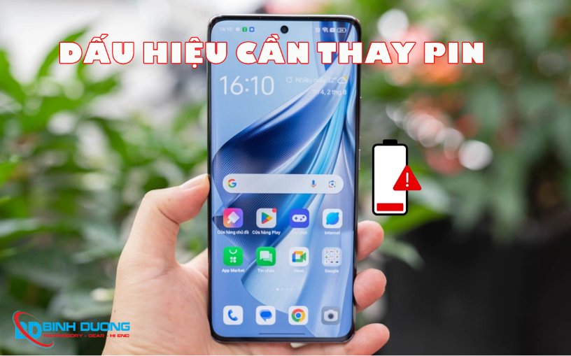 Dấu hiệu cần thay pin OPPO Reno 10 Pro
