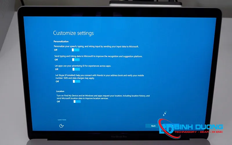 Hướng dẫn cài Windows 10 -11 trên MacBook