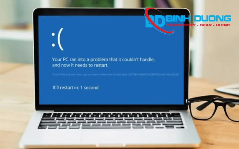 Hướng dẫn khắc phục lỗi màn hình xanh a problem has been detected
