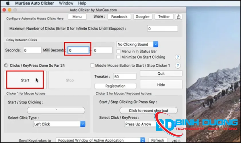 Hướng dẫn sử dụng phần mềm Auto Click không chiếm chuột chi tiết nhất