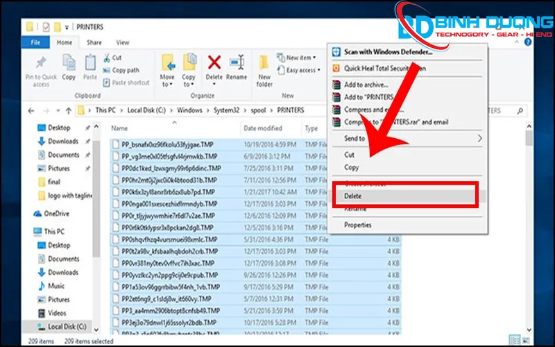 Hướng dẫn sửa lỗi The Print Spooler Service is not running