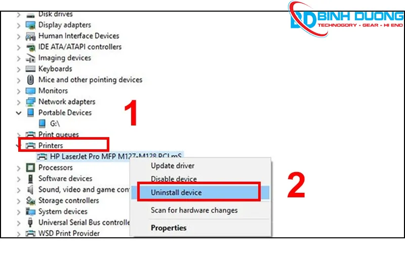 Hướng dẫn sửa lỗi The Print Spooler Service is not running