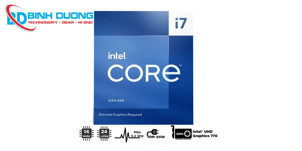 CPU Intel Core i7 13700F – Hiệu Năng Đỉnh Cao Cho Đồ Họa Và Gaming