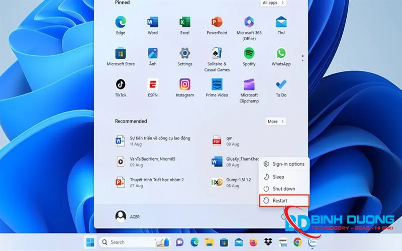 Khắc phục lỗi Power surger on the USB port