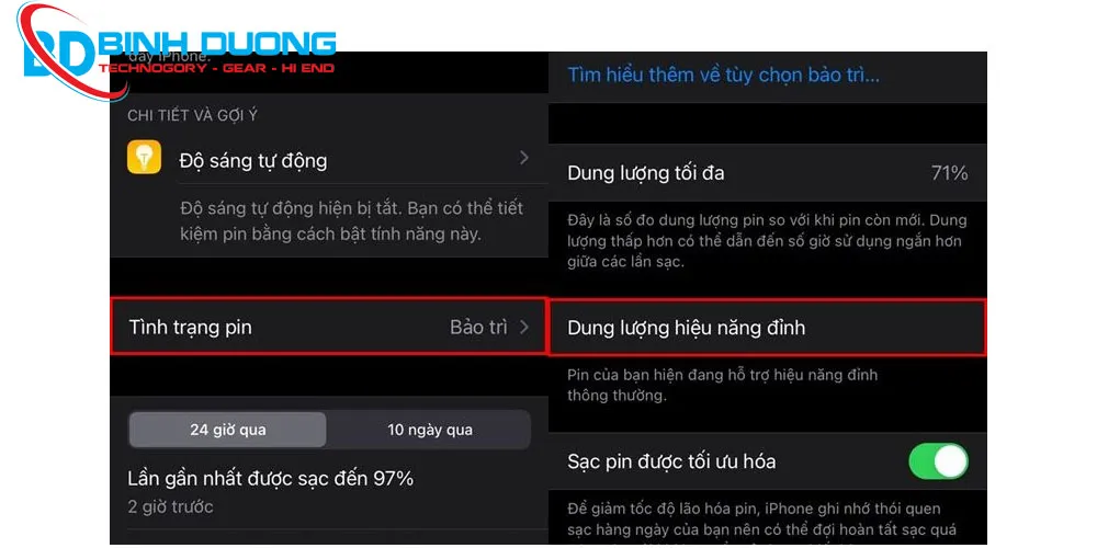 Một trong những phương pháp đơn giản nhất để kiểm tra xem iPhone có bị chai pin