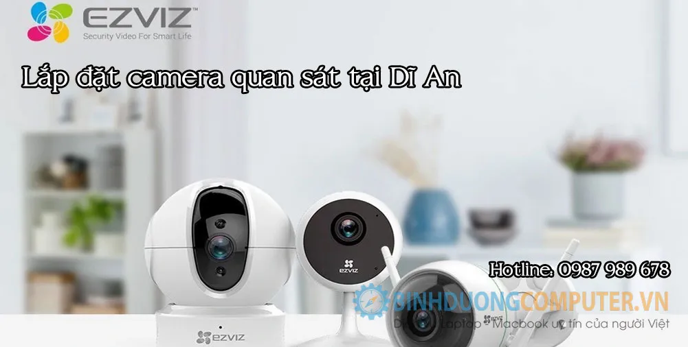 lắp đặt camera wifi giá rẻ tại dĩ an