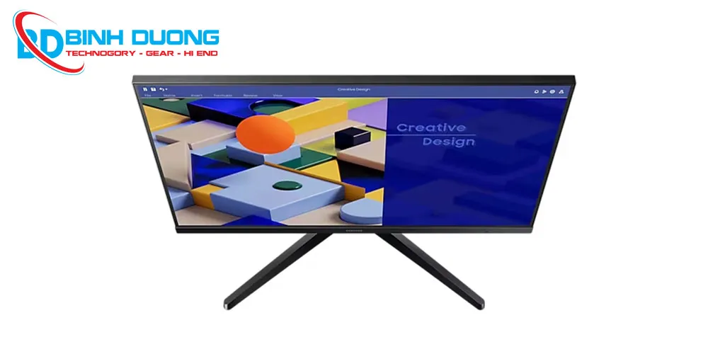 Màn hình Samsung LS27C310EAEXXV thiết kế hiện đại, màn hình chống loá bảo vệ mắt