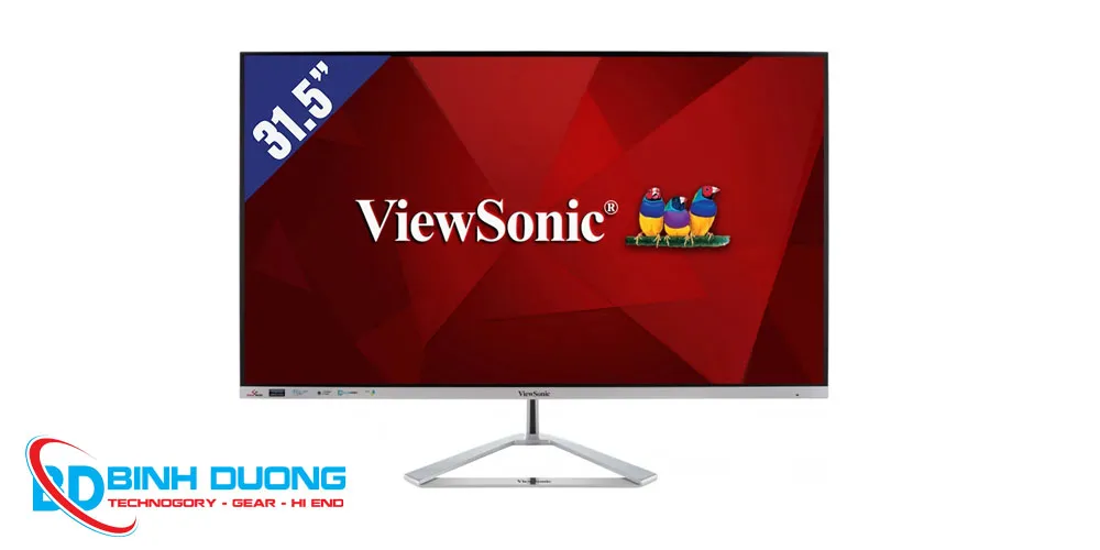 Màn Hình Máy Tính ViewSonic VX3276-2K-MHD-2 31.5 Inch – Độ Phân Giải 2K, Tấm Nền IPS, Thiết Kế Mỏng Sang Trọng
