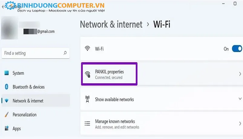 Mẹo hay giúp tăng tốc độ Wifi cho laptop Win 11