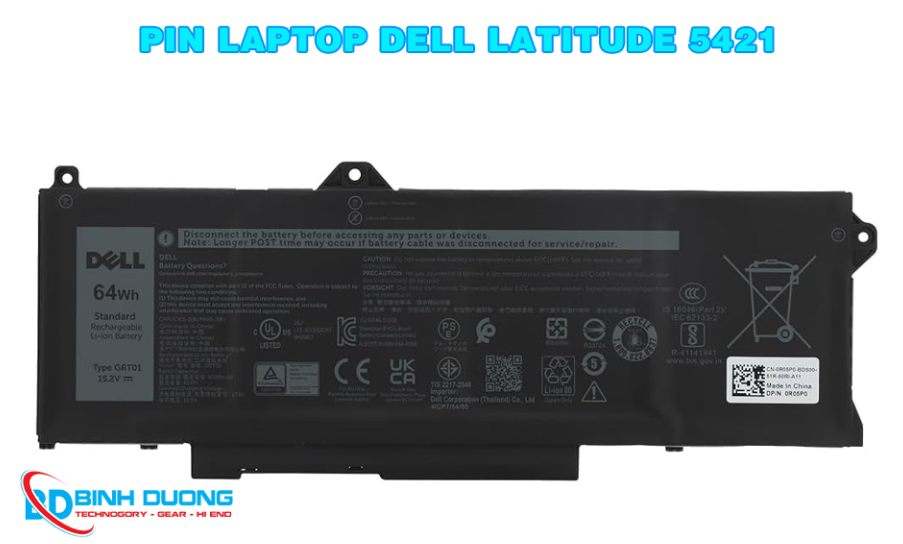 Pin Laptop Dell Latitude 5421, 5431, 5521, 5531