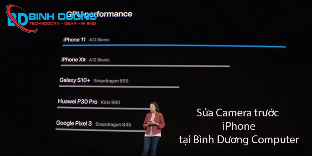 Thay camera trước iPhone 11 giá rẻ, chính hãng, uy tín