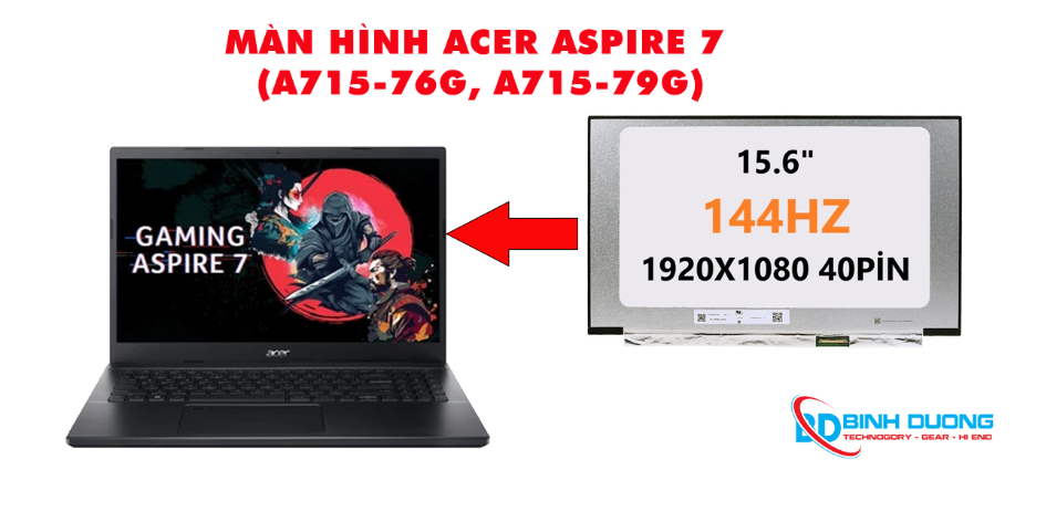 Màn hình Acer Aspire 7