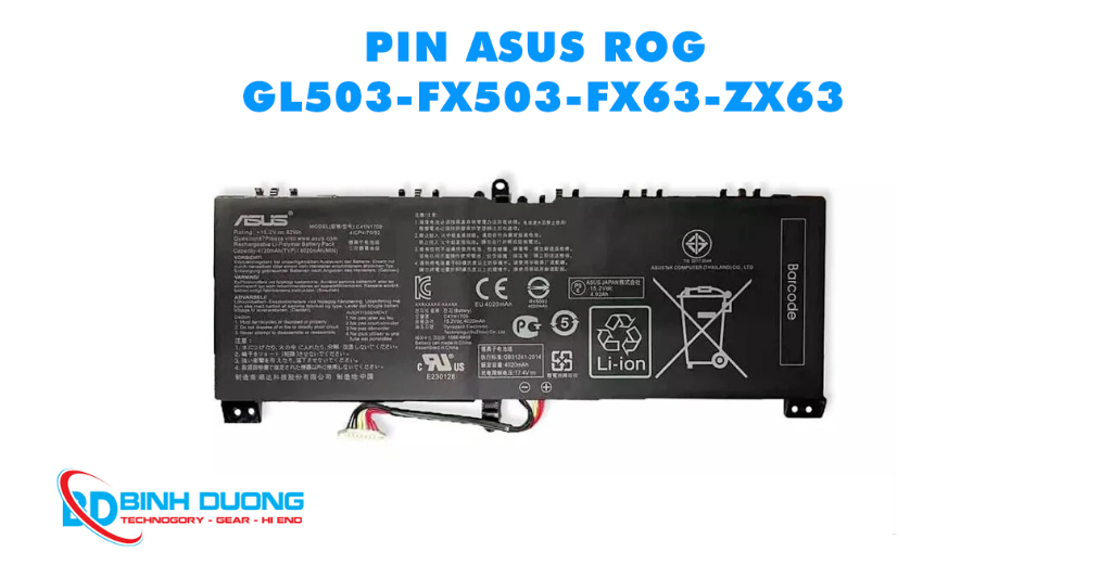 Pin Laptop ROG