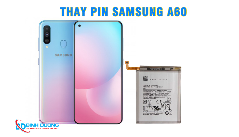 Thay pin Samsung A60