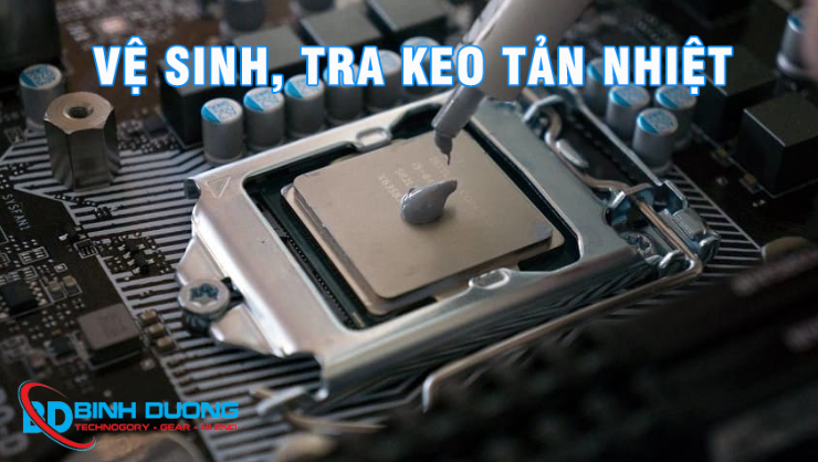 Vệ sinh máy và kiểm tra nhiệt độ