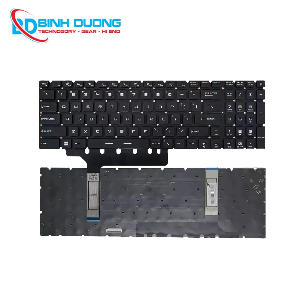 Bàn Phím Laptop MSI GP76, GE76, GS76 (LED)