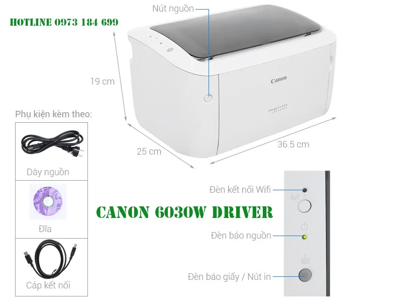 Máy in Canon 6030W