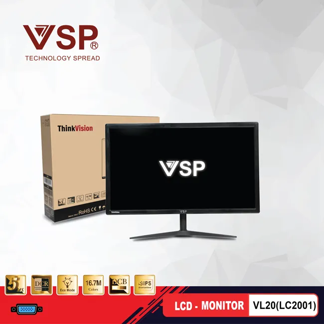 MÀN HÌNH 20 inch VSP VS20(LE2003) Đen