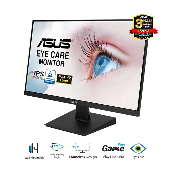 Màn hình ASUS VA24DQLB 23.8 inch/FHD/IPS/75Hz/250nits