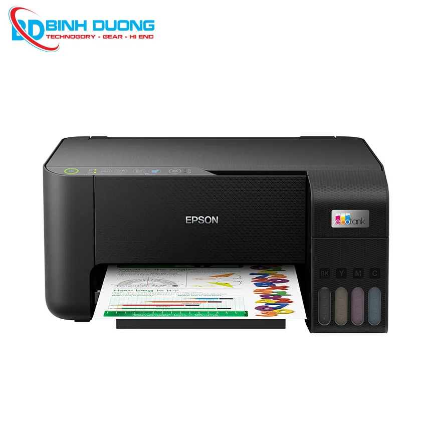 Máy in Chính hãng Epson L3250 (In Phun 4 Màu, 1 Mặt, Đa năng) 