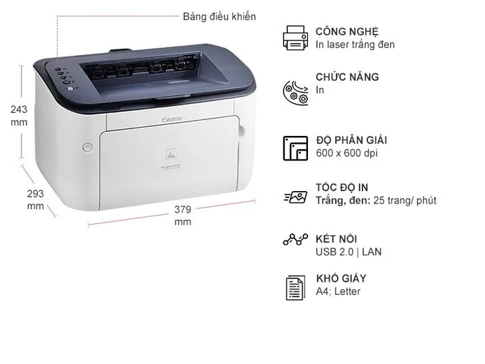 Máy in laser canon lbp6230dn