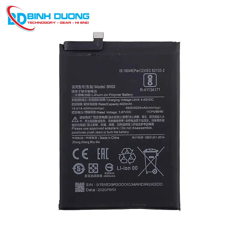 Thay pin Xiaomi Redmi Note 10 Pro