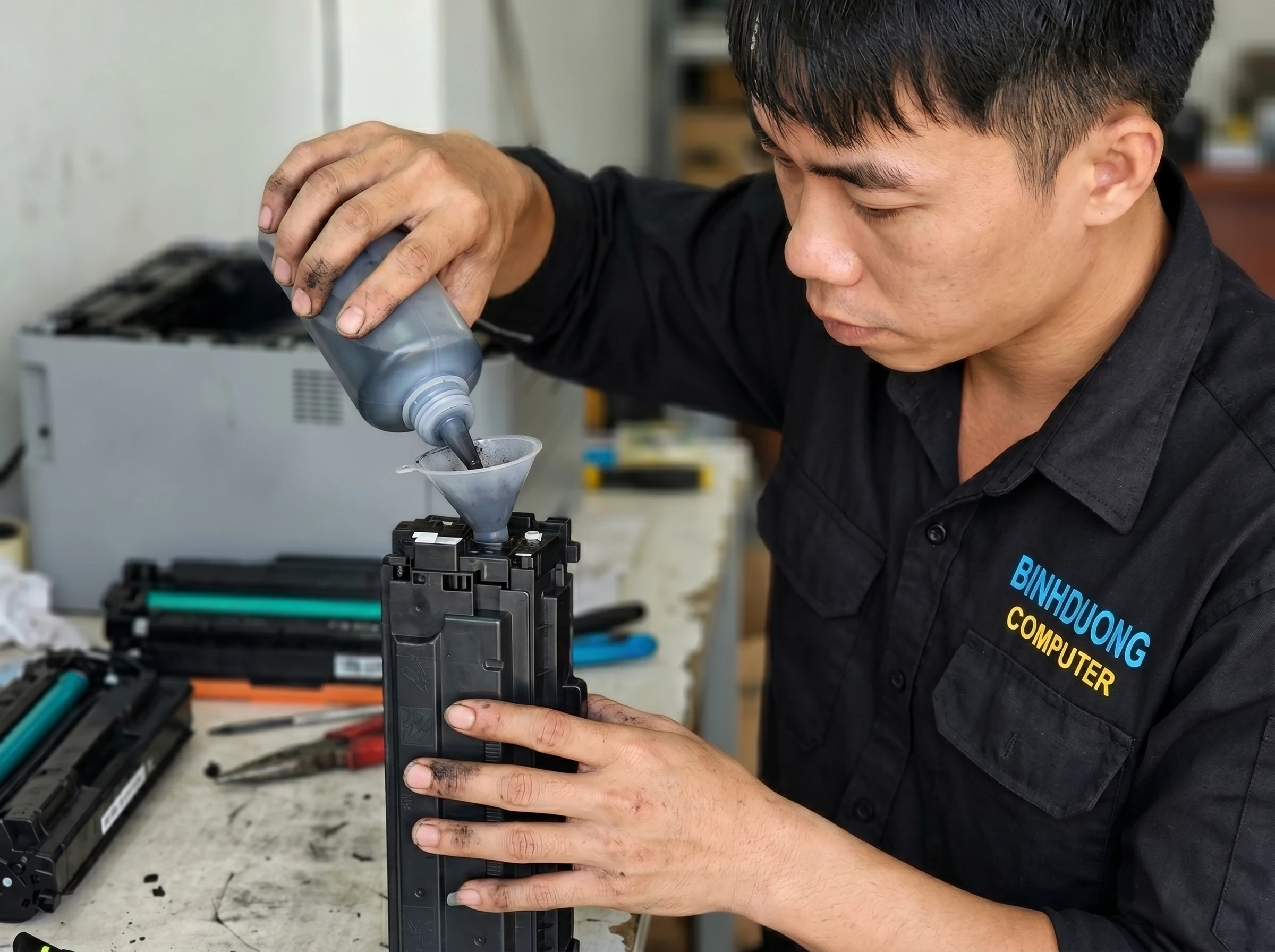 nạp mực 12A