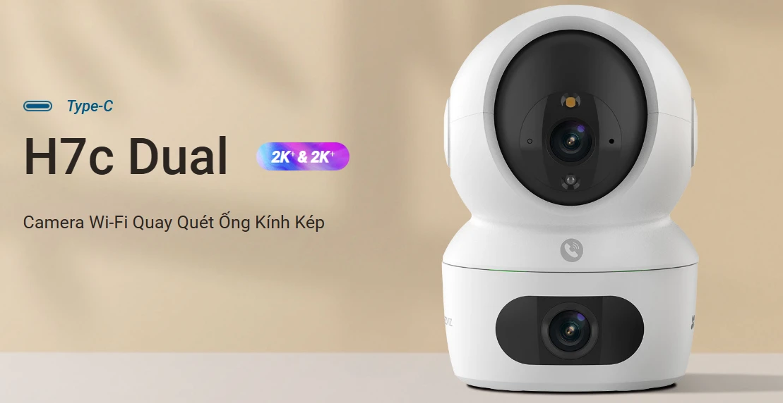 camera wifi quay kép