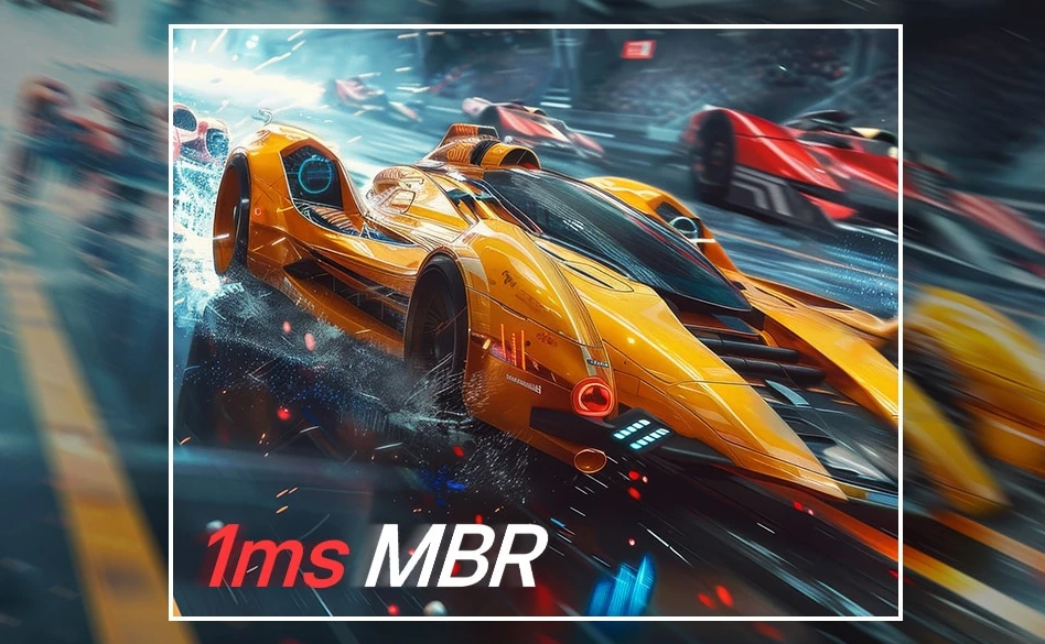 Tốc độ phản hồi 1ms (MBR)