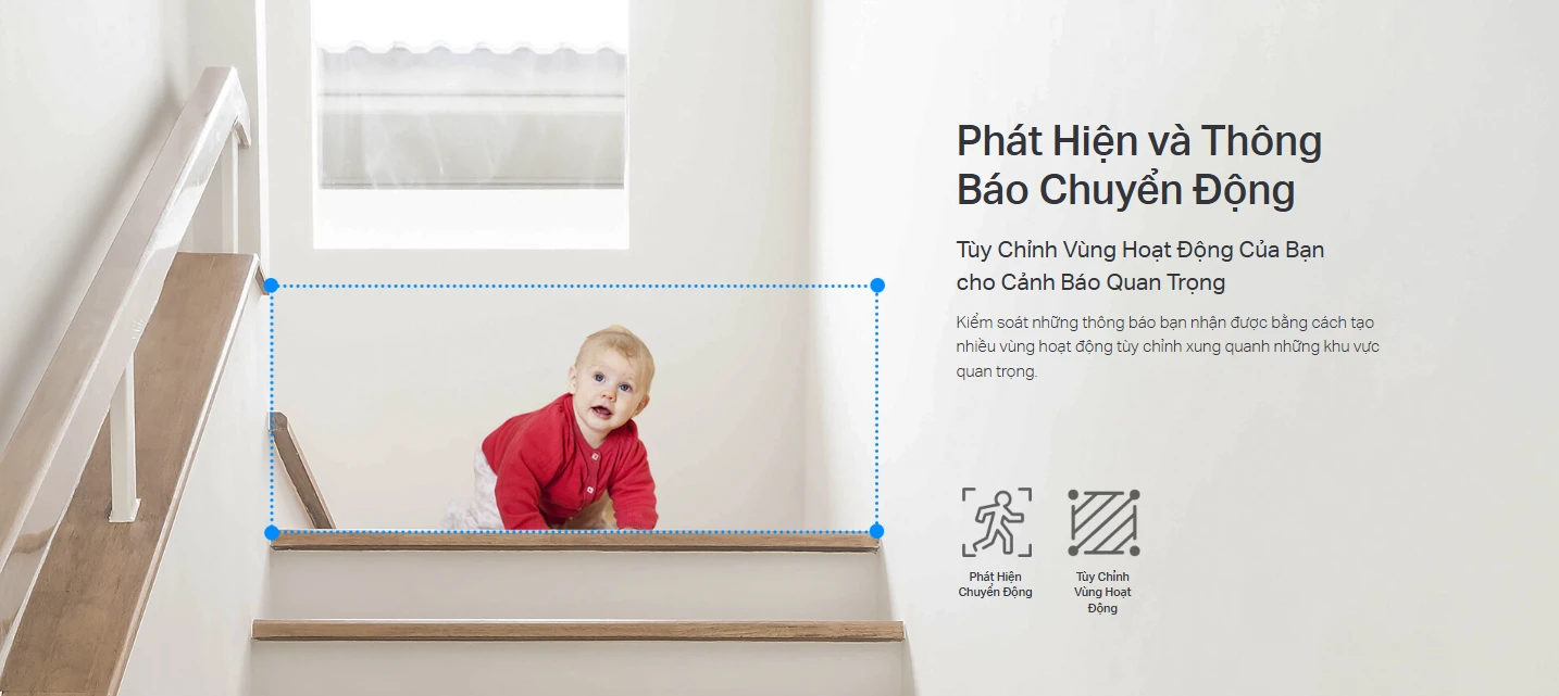 Phát hiện chuyển động và cảnh báo tức thì