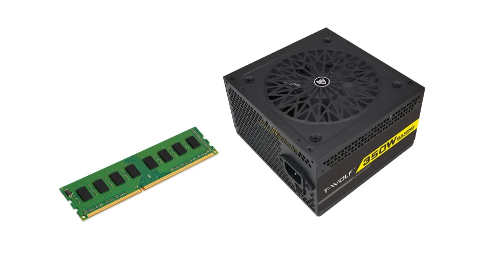 RAM 8GB và Nguồn 350W