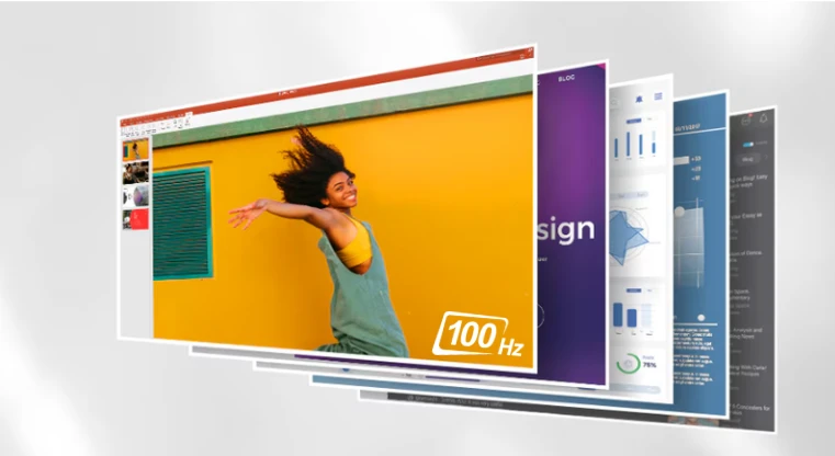 Trải Nghiệm Mượt Mà Với Tần Số Quét 100Hz