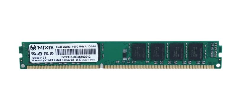 Ram PC MIXIE DDR3 8GB 1600MHz