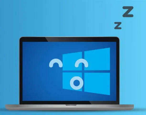 Tắt laptop nghĩ ngơi