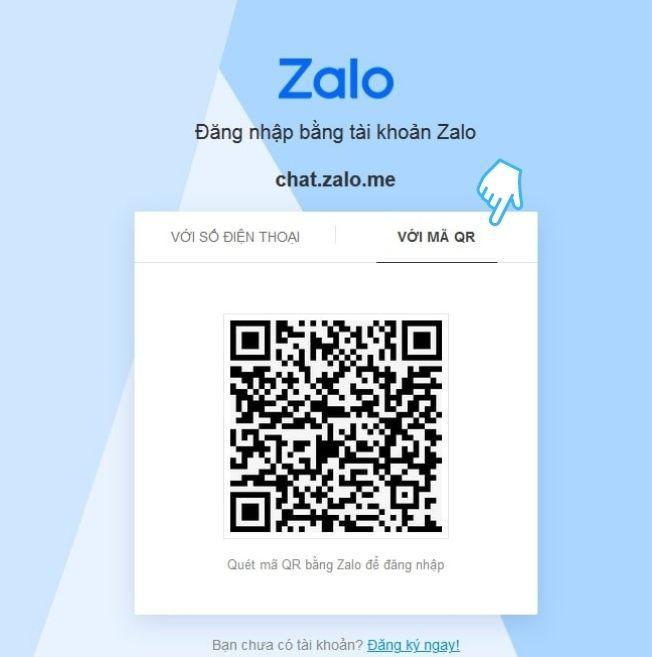 Chat Zalo trên web